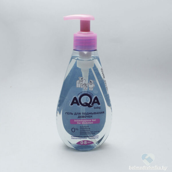 Гель для подмывания девочек AQA baby 250мл 2