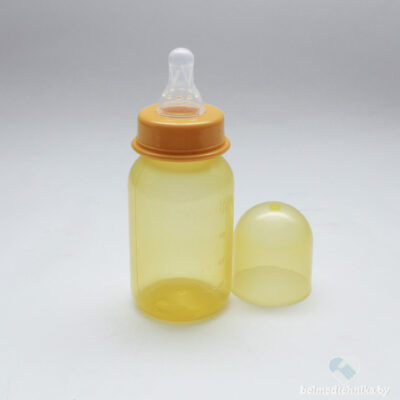 Бутылочка ПОМА с молочной силиконовой соской125 мл 0+ 2