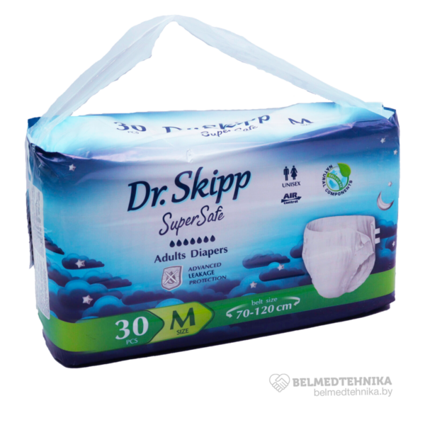 Подгузники для взрослых Dr.Skipp Super Safe 30шт 2