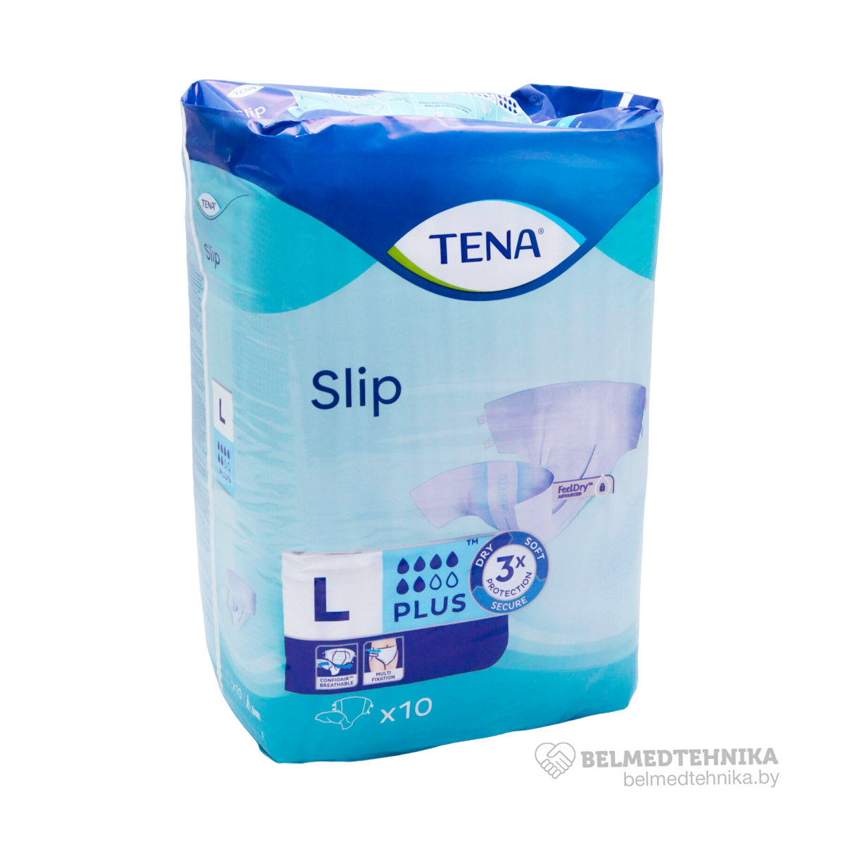 Подгузники для взрослых TENA Slip Plus 10шт 2
