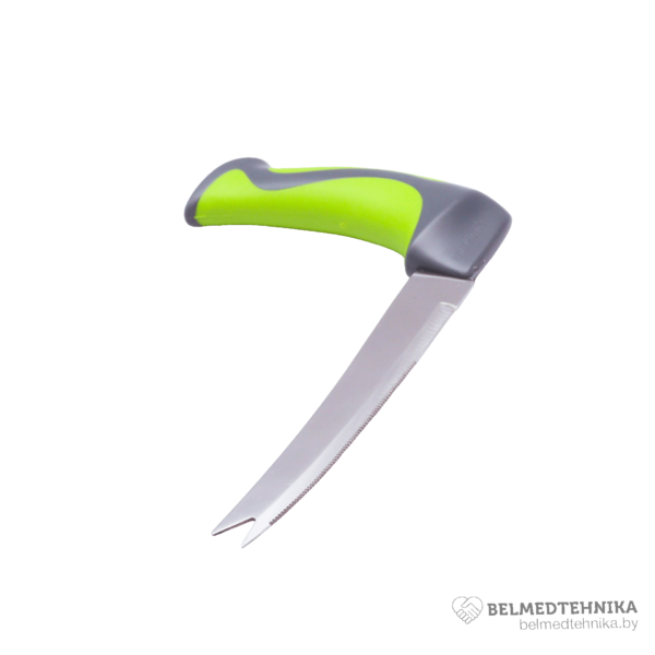 Нож Easi-Grip с вилкой на конце для физически ослабленных лиц 2
