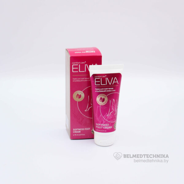 Крем для смягчения огрубевшей кожи стоп ELIVA Softness Foot Cream 75 мл 2