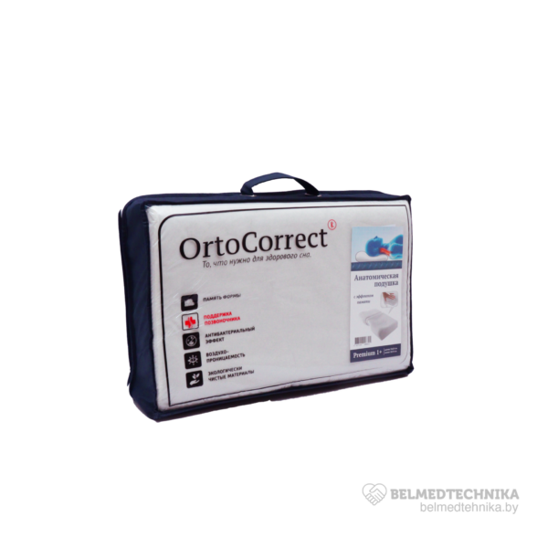 Подушка анатомическая OrtoCorrect Premium Plus 3