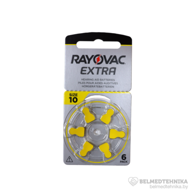 Батарейка для слухового аппарата Rayovac Extra 10 2