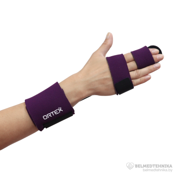 Ортез для фиксации пальцев руки мужской ORTEX 022 на 2-4 палец 2