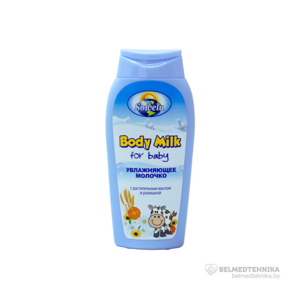 Молочко увлажняющее детское Sowelu Body Milk с растительным маслом и ромашкой 200мл 2